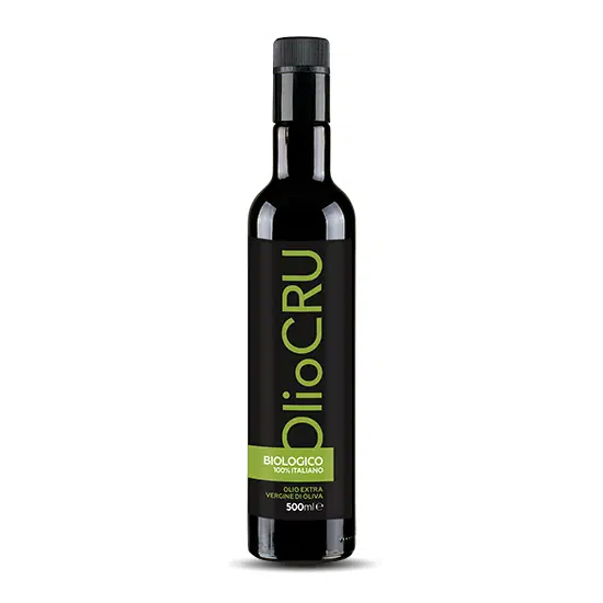Olivenoel extra vergine Organic OlioCRU vom Gardasee 500ml 100% italienische Oliven