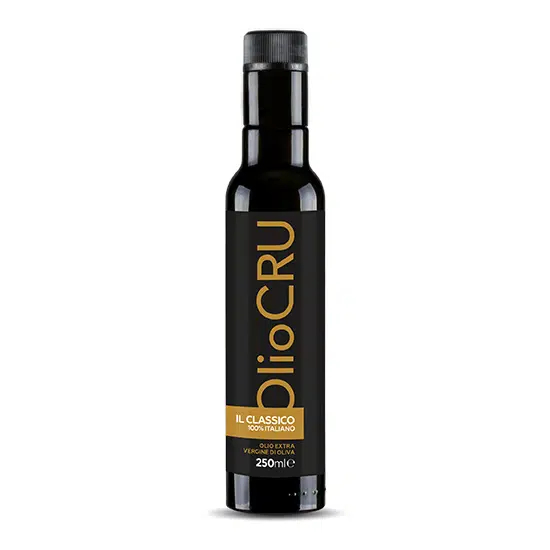 Olivenoel extra vergine OlioCRU il Classico vom Gardasee 250ml 100% italienische Oliven